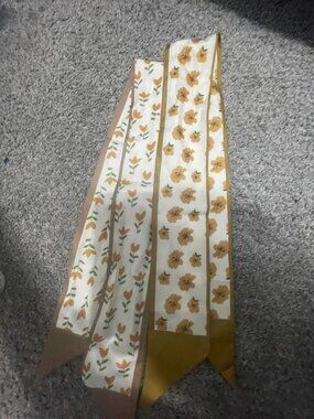 Floral Ribbon Bows for Hair